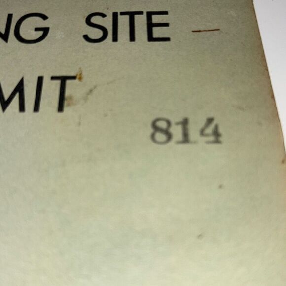 Vtg/Original Apollo 11 XI BIG Crew Patch Texas Art Embroider NASA+ parking pass - Picture 6 of 7